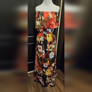 New York & Company colorful maxi dress